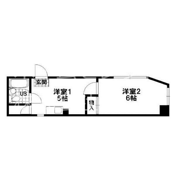 ロイヤル西住之江 間取り