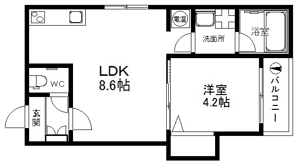 GRANDIR御崎Ⅱ 間取り