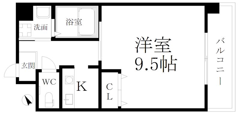 レバンガ阿倍野 間取り