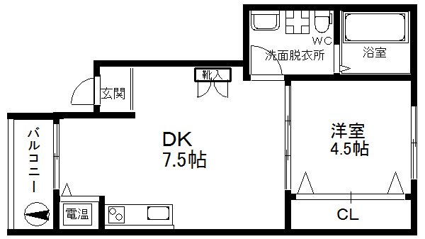 ヴェルデ玉出 間取り