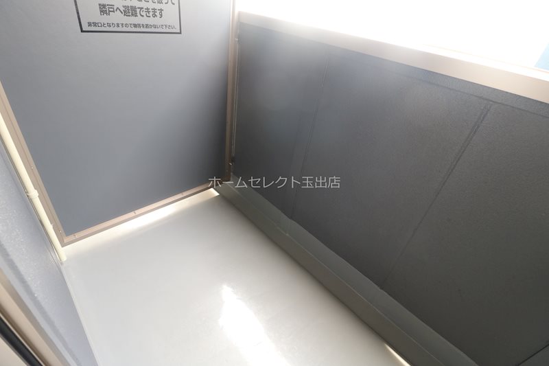 みおつくし岸里Ⅱ ベランダ