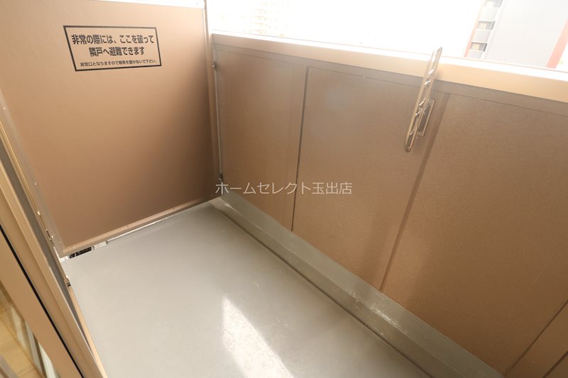 みおつくし岸里Ⅲ ベランダ