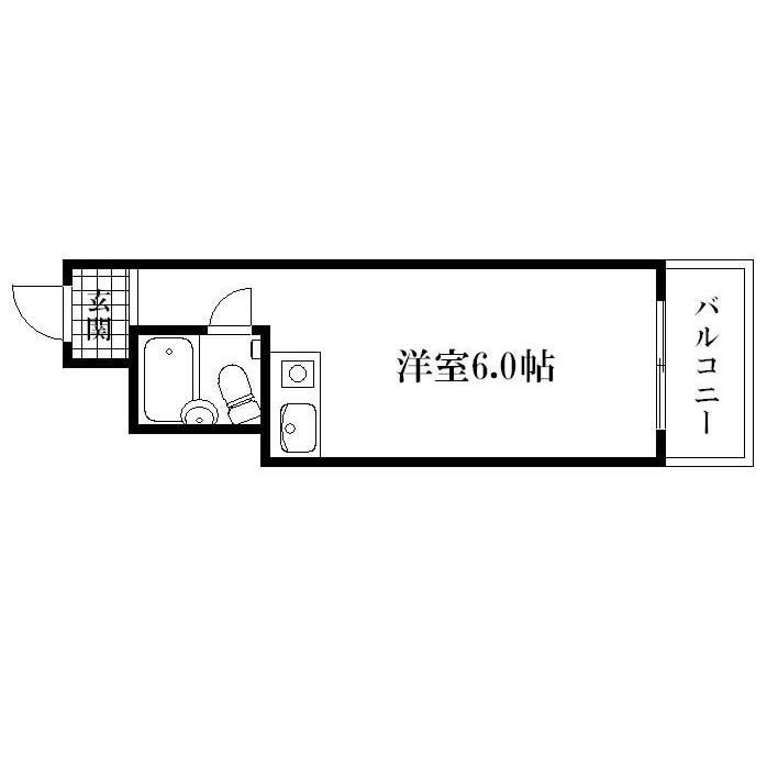 インペリアル住吉大社 間取り