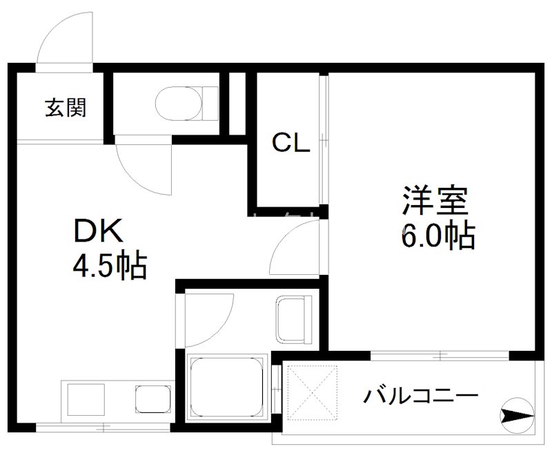 リアライズ帝塚山 間取り