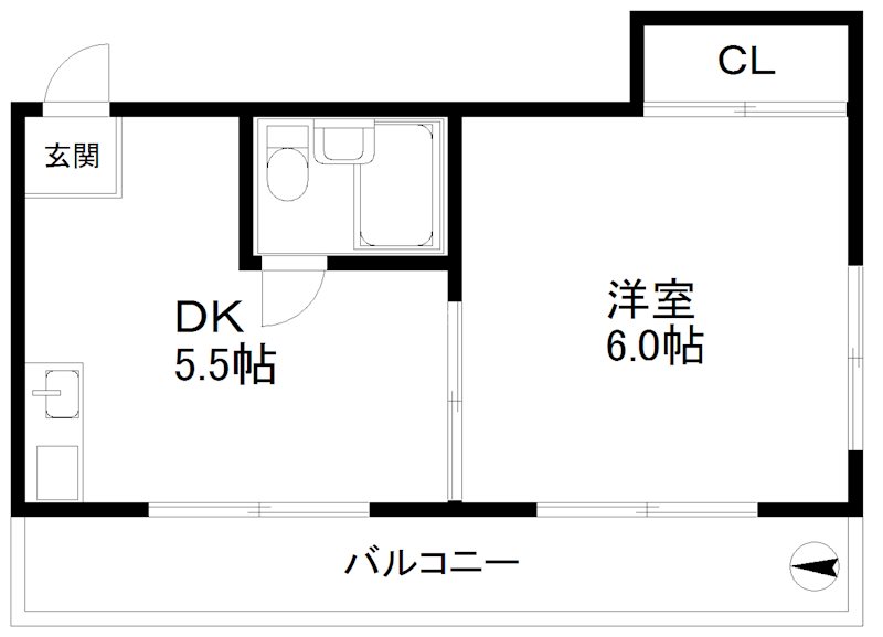 朋栄マンション 間取り