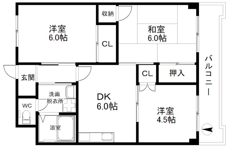 メゾンマリーネ 間取り