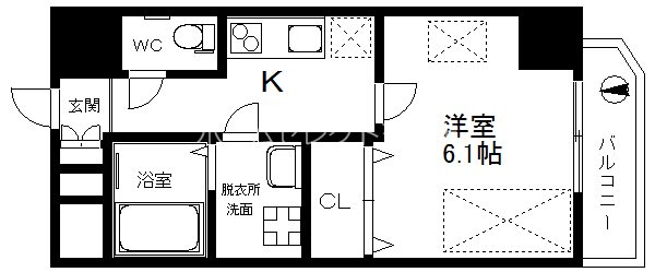 ルミエール帝塚山西 間取り