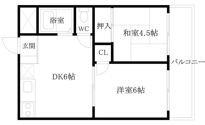 オリーブコート 間取り