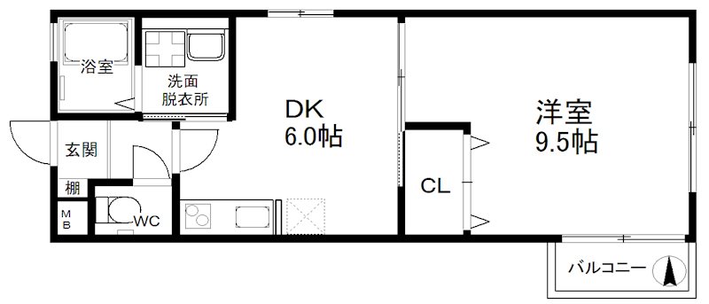 プランドールポクモ 間取り