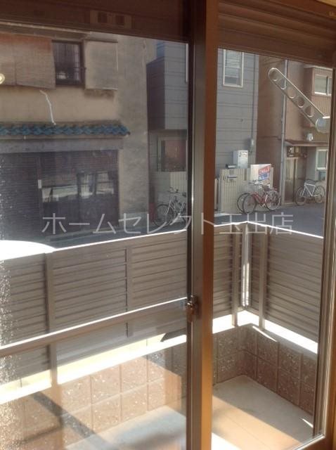 コンフォート住吉 ベランダ