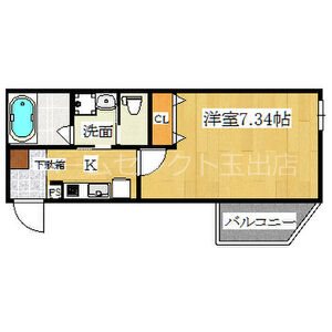 KTIレジデンス住之江 間取り