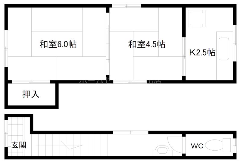 水野文化（千本北） 間取り
