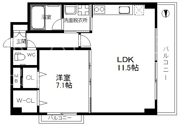 グレース帝塚山 間取り