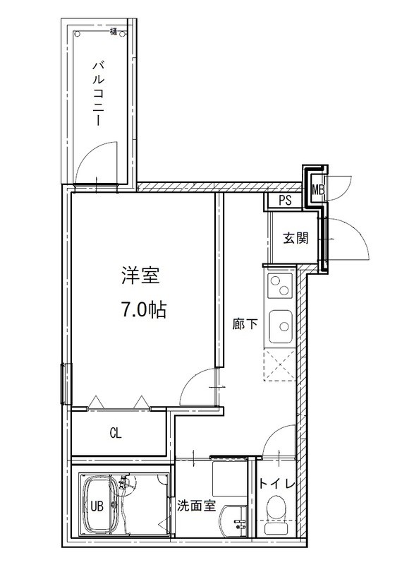 フジパレス加賀屋Ⅰ番館 間取り