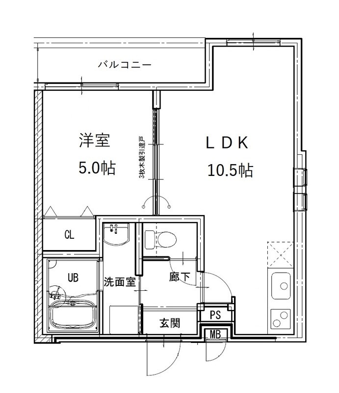 フジパレス加賀屋Ⅲ番館  間取り