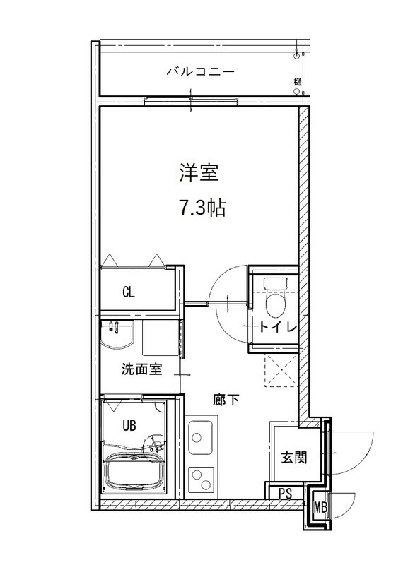 フジパレス加賀屋Ⅲ番館  間取り