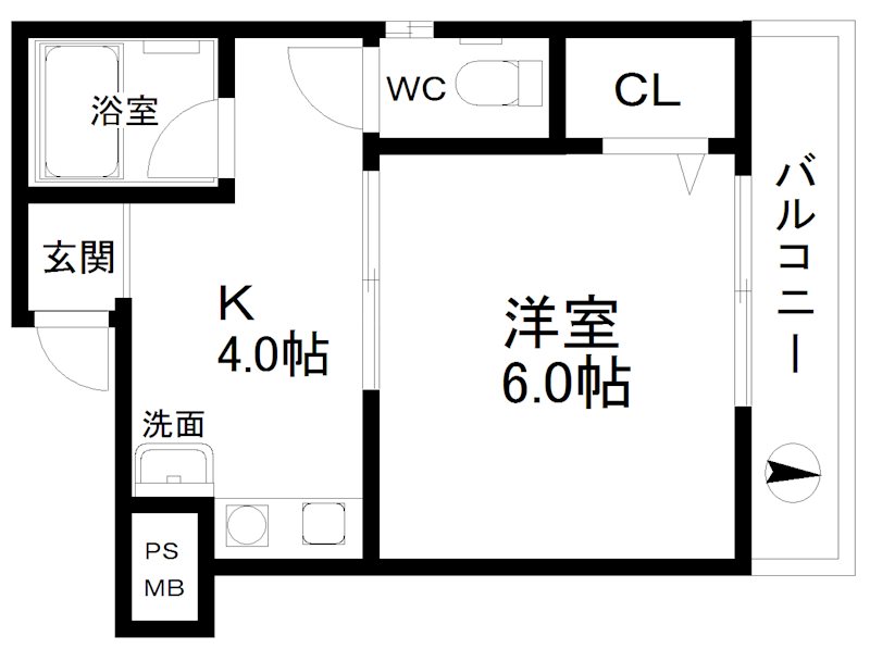 リッツハイツ中西 間取り