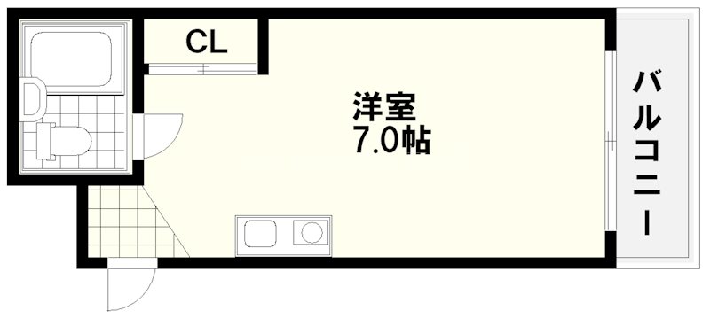 粉浜ハイツ 間取り