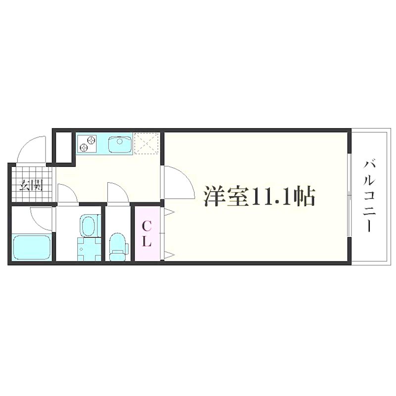 フジパレス住之江イースト 間取り