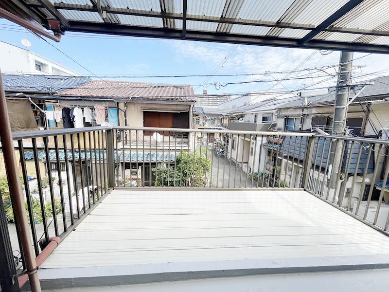 大阪府大阪市西成区南津守７丁目 ベランダ
