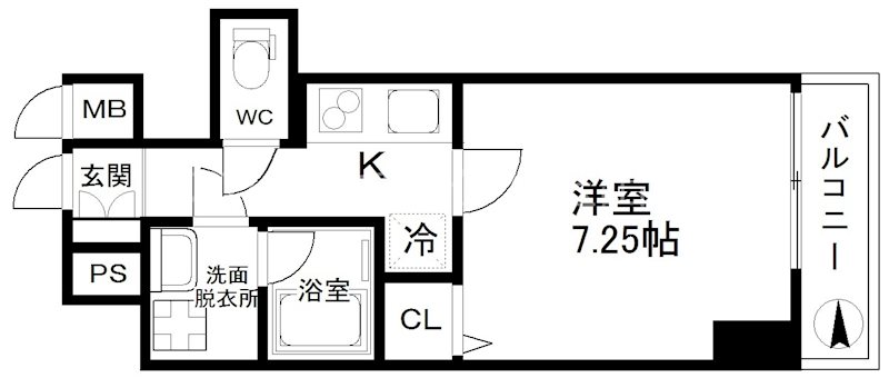 Ｈａｌｕ花園町 間取り