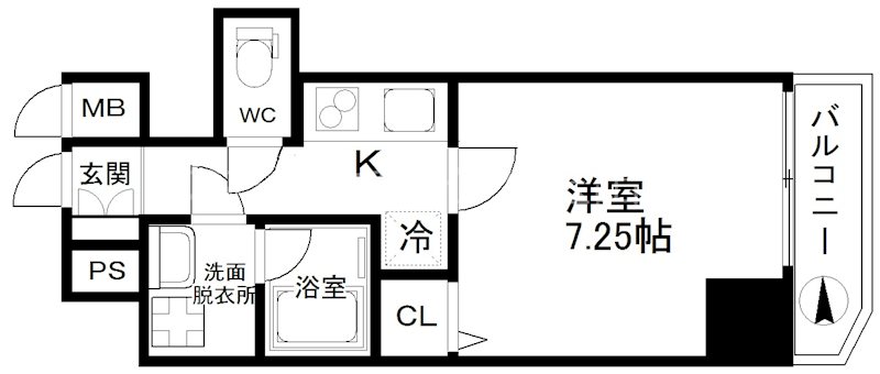 Ｈａｌｕ花園町 間取り