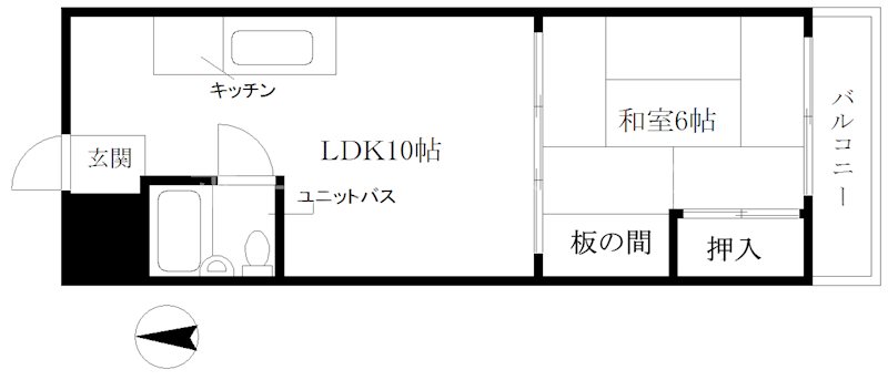 今井マンション 間取り