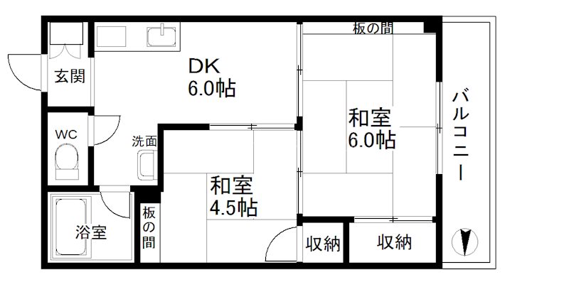 うららマンション 間取り