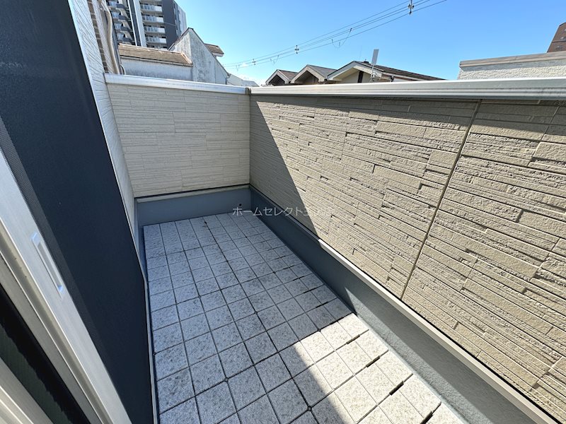 清水丘2丁目戸建賃貸 ベランダ