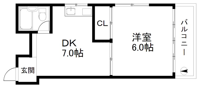 コーポハラ 間取り