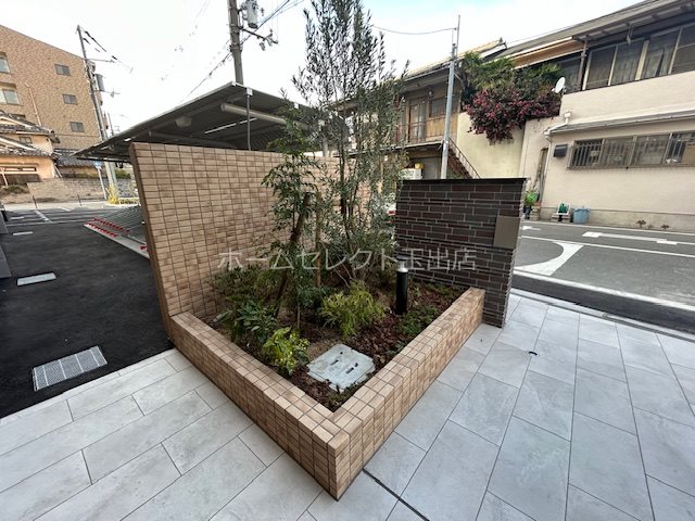 プランドール天王寺SOUTH 庭