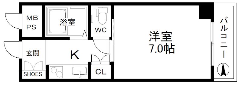 三研BLDアンビション大阪 間取り