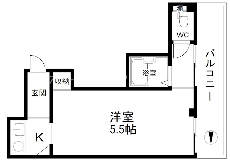 三研BLDロイヤル本館 間取り