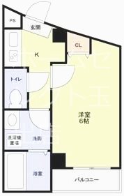 グランエクラ玉出東 間取り