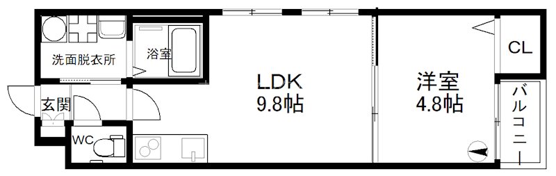 サンクレールＫ 間取り