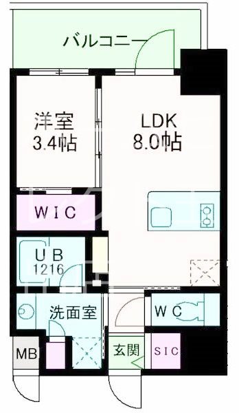 SOFIA住吉大社 間取り