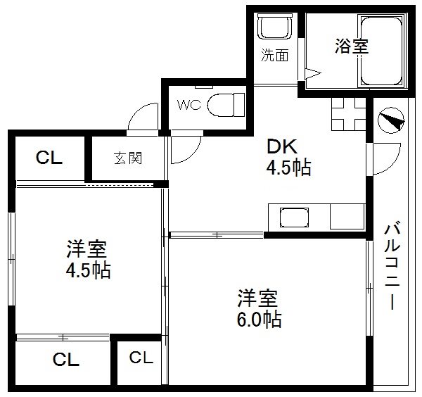 ヴィラナリー大和郡山3号棟 間取り