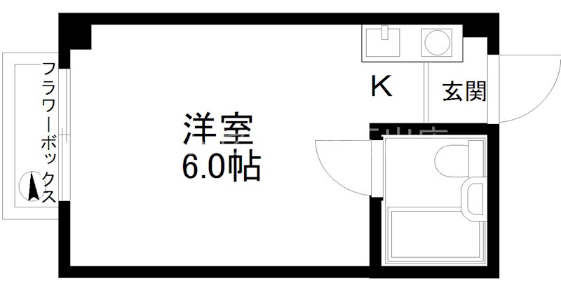 マンションアイリス 間取り
