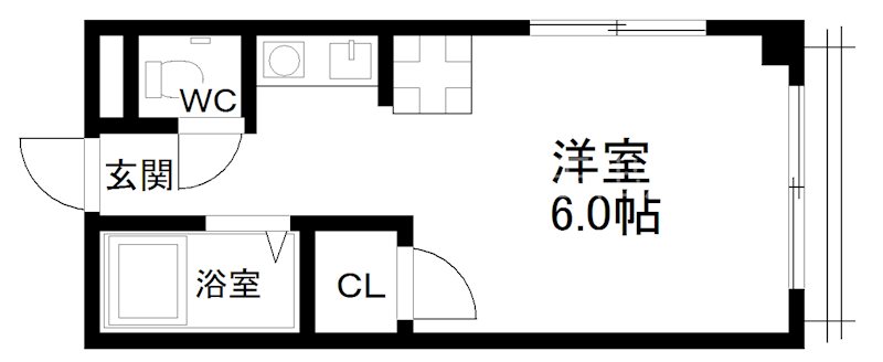 エルコーポ粉浜 間取り