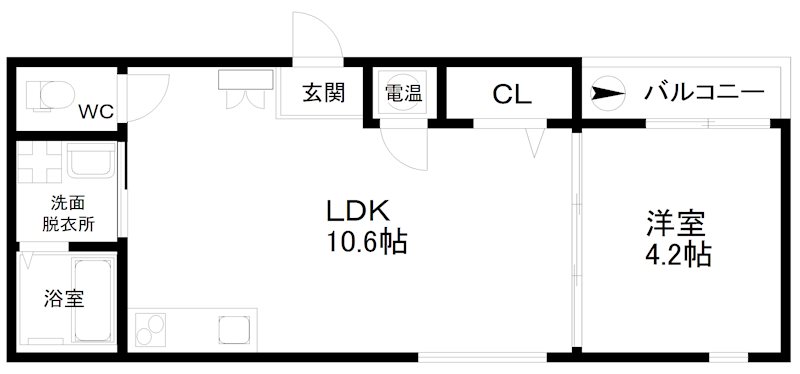FメゾンコーストⅡ 間取り