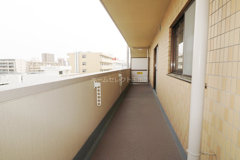 カワデンセントリックハイツ ベランダ