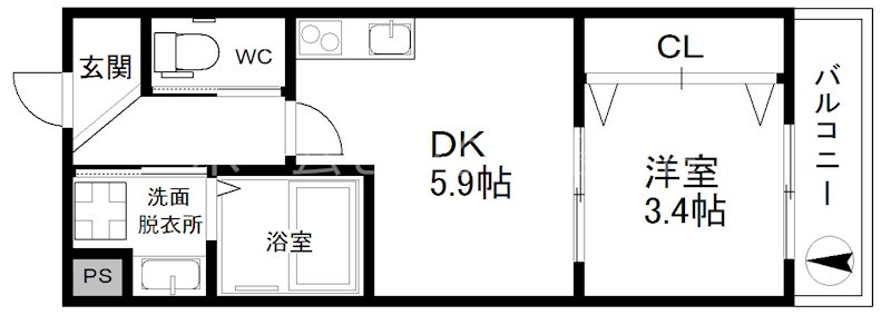 エタンセルあびこ 間取り