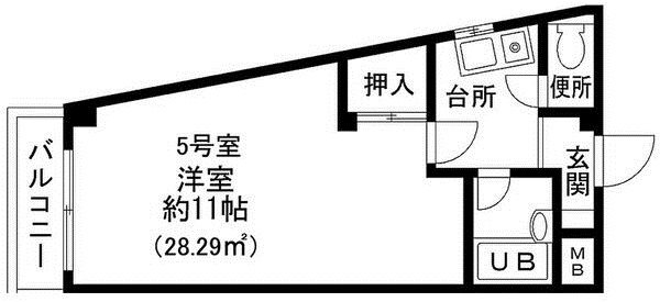 エスポワール御崎 間取り