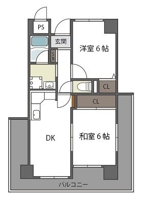 カワデンエミネンスハイツ 間取り