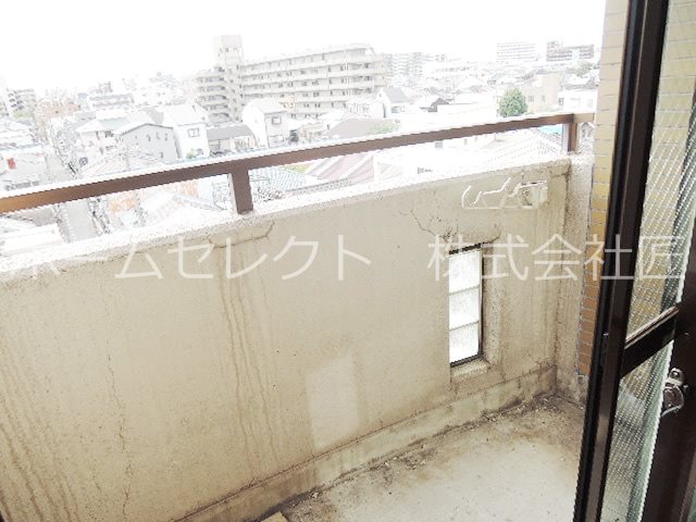 朝日プラザ岸里パサージュ ベランダ