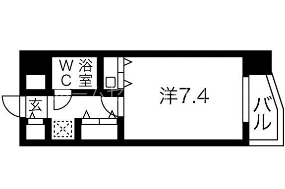大阪府大阪市西成区千本中１丁目 間取り