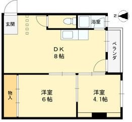 パルミエール岸里 間取り
