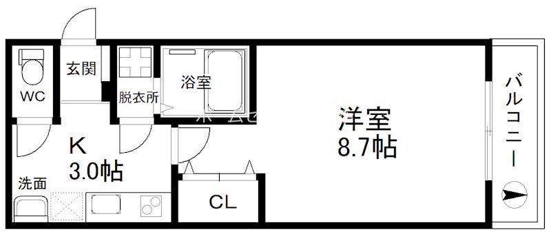 CASA　ACE 間取り