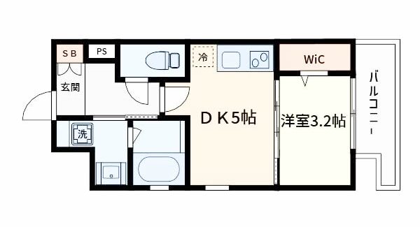 ラシーヌ住吉大社 間取り