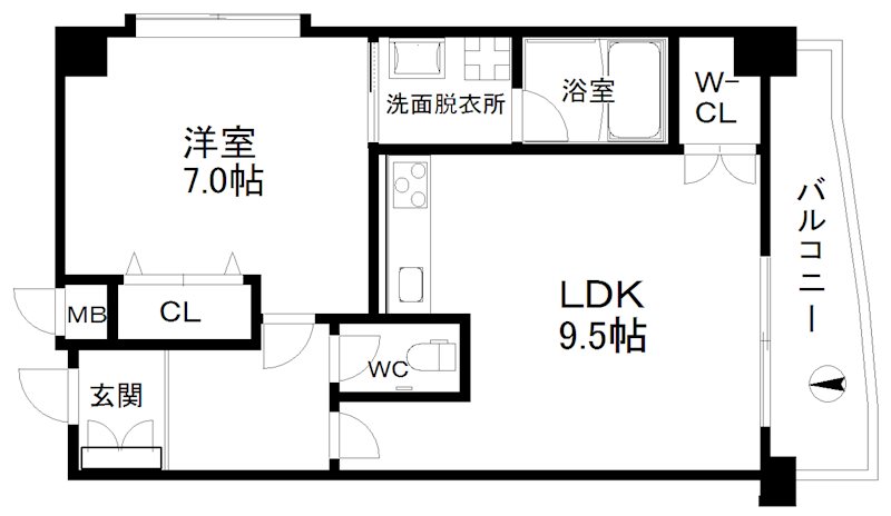 フォレスタⅢ 間取り